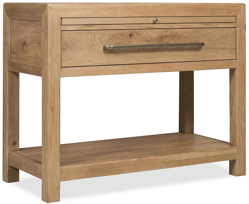Driftwood One-Drawer Nightstand with Stone - 6820-90216-80