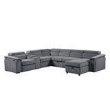 Harvey - Power Recliner Sleeper Sectional