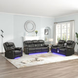 Challenger - LED Power Recliner Set