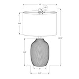 Table Lamp, Lighting, Ceramic, Contemporary - Cream