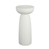 Magnesium Oxide Plant Stand - White