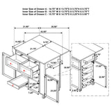 Silvain - Kitchen Cart - White