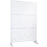 Outdoor & Indoor Metal Freestanding Decorative Privacy Screen