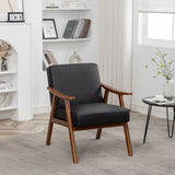 Accent Chair, Classic Mid Century Modern For Extra Seating