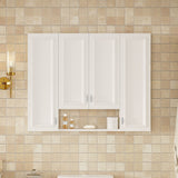 Wall Mounted Bathroom Cabinet With 5 Adjustable Shelves