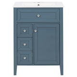 Bathroom Vanity With Sink, Soft Closing Cabinet