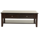 Simple Style Table With Shelf