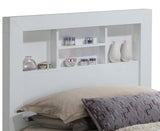 Bed With Transitional Design Stylish