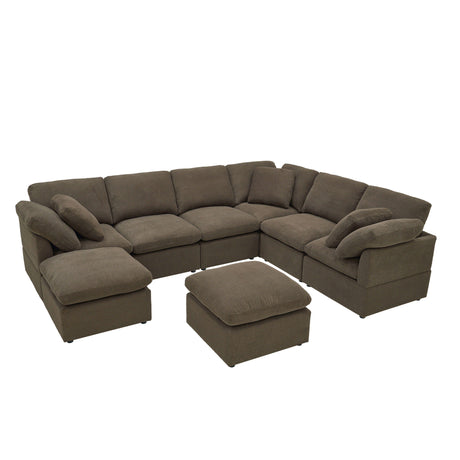 Modular Cloud Sofa, Freely Configurable Corner