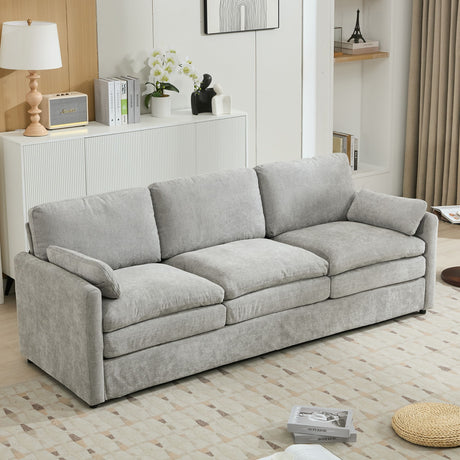 Cozy Upholstered 3 Seater Sofa Cushion For Living Room