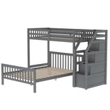 Loft Bed With Staircase And Storage
