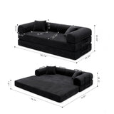 Convertible Foldable Floor Sofa Bed For Living Room