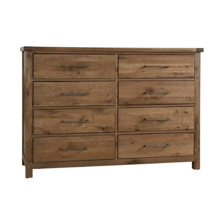 Dovetail King Bed, Dresser, & Mirror - 752-668+752-922+752-166+752-002+752-446