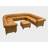 Chesterfield Vintage Style U - Shape Sectional