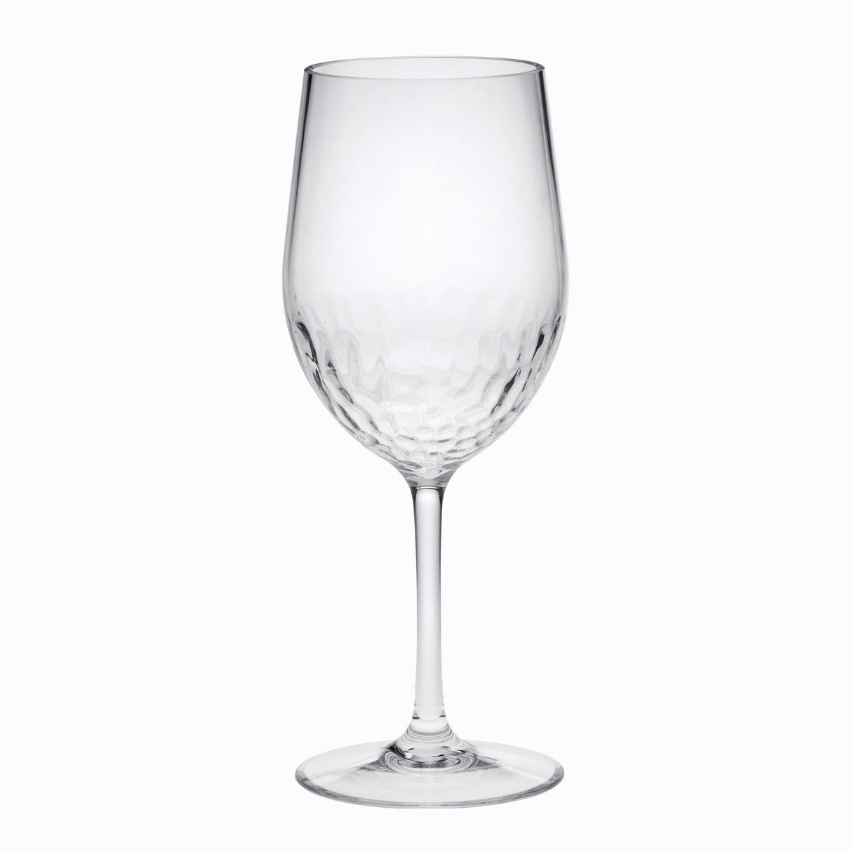 Tritan Hammer - Leadingware Unbreakable Design Plastic Wine Glasses (Set of 4), Bpa Free, 12Oz - Clear