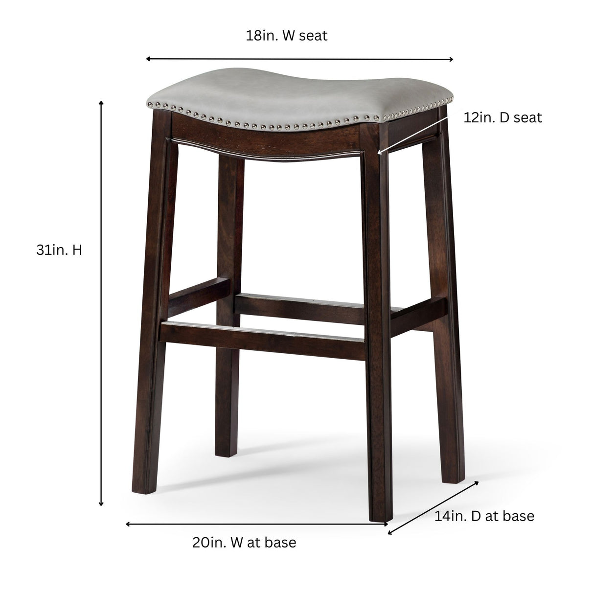 Modern Stool & Nail Head Detailing