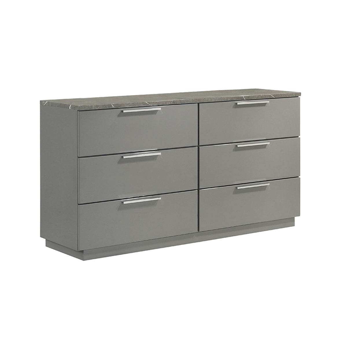 Elara - Dresser With Spacious Drawers - Gray