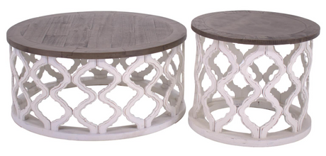 VO   BROCADE   NW/GRANITE   END   TABLE - BROENWG