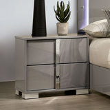 Nightstand With Vertical Handles