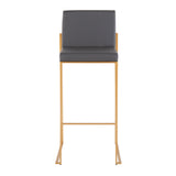 Fuji - Contemporary Design High Back Barstool