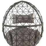 Aeven - Patio Lounge Chair - Light Gray