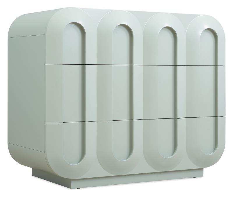 Commerce and Market Groove Three-Drawer Chest - 7228-85129-35