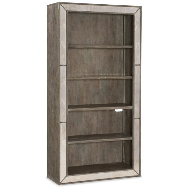 Rustic Glam 4-Shelf Bookcase - 1641-10445-LTWD