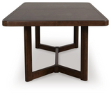 Kendamor Dining Set (6 Chairs) - D857-35+D857-01x6