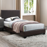 Upholstered Bed With Adjustable Headboard