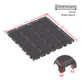Interlocking Deck Tiles 44 Pack For Backyard