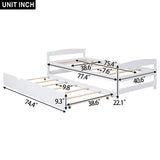 Platform Bed With Trundle