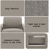 Glenda - Accent Chair - Gray