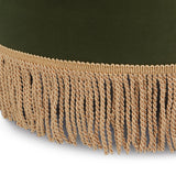 Yolanda - Round Upholstered Accent Ottoman