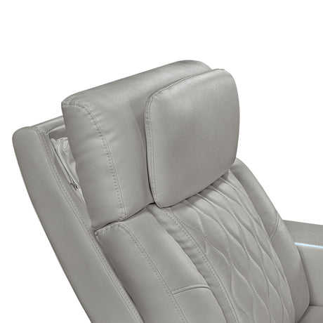Electra - Power Recliner With Power Headrest, Massage, LED Lighting And USB Control