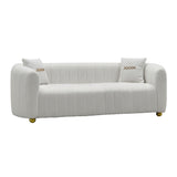 Sofa With Accents And Removable Cushions