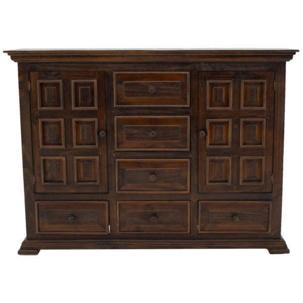 VB   CHALET   WALNUT   DRESSER - 3700DW