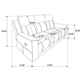 Slater - 2 Piece Reclining Sofa Set With Manual Recline