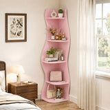 5 Tier S - Shaped Corner Shelf For Living Room