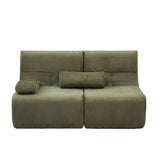 Modern Sectional Loveseat With Ergonomic Design