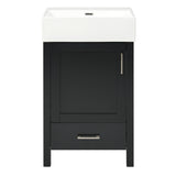 Bathroom Vanity With Sink, Frame And Drawer