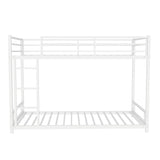 Bunk Bed With Noise Reduction And Safety Guardrail