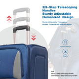 4 Piece Set Softshell Luggage
