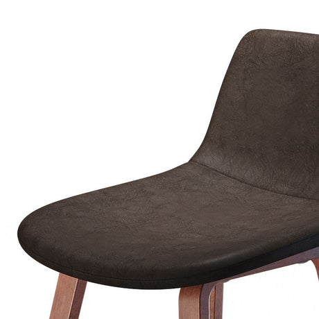 Addy - Counter Stool (Set of 2) - Distressed Brown