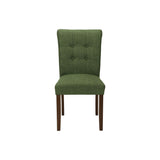 Modern Compact Design Upholstered Dining Chair (Set of 2)