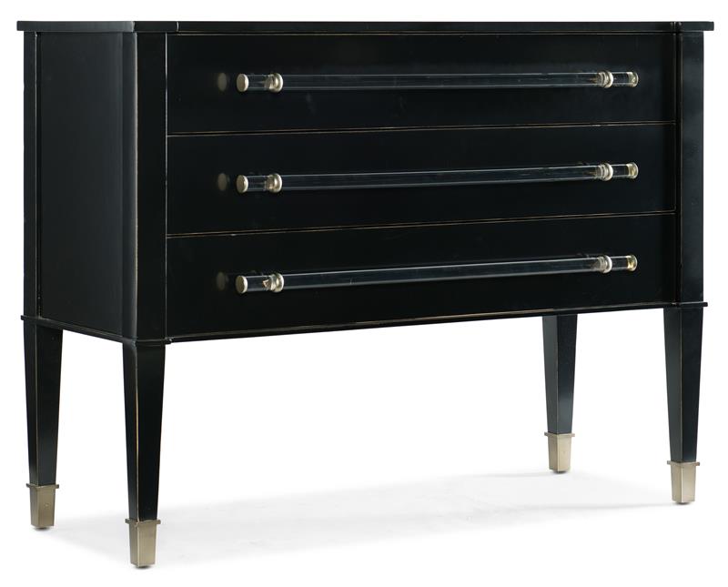 Melange Rowan Chest - 638-85432-BLK