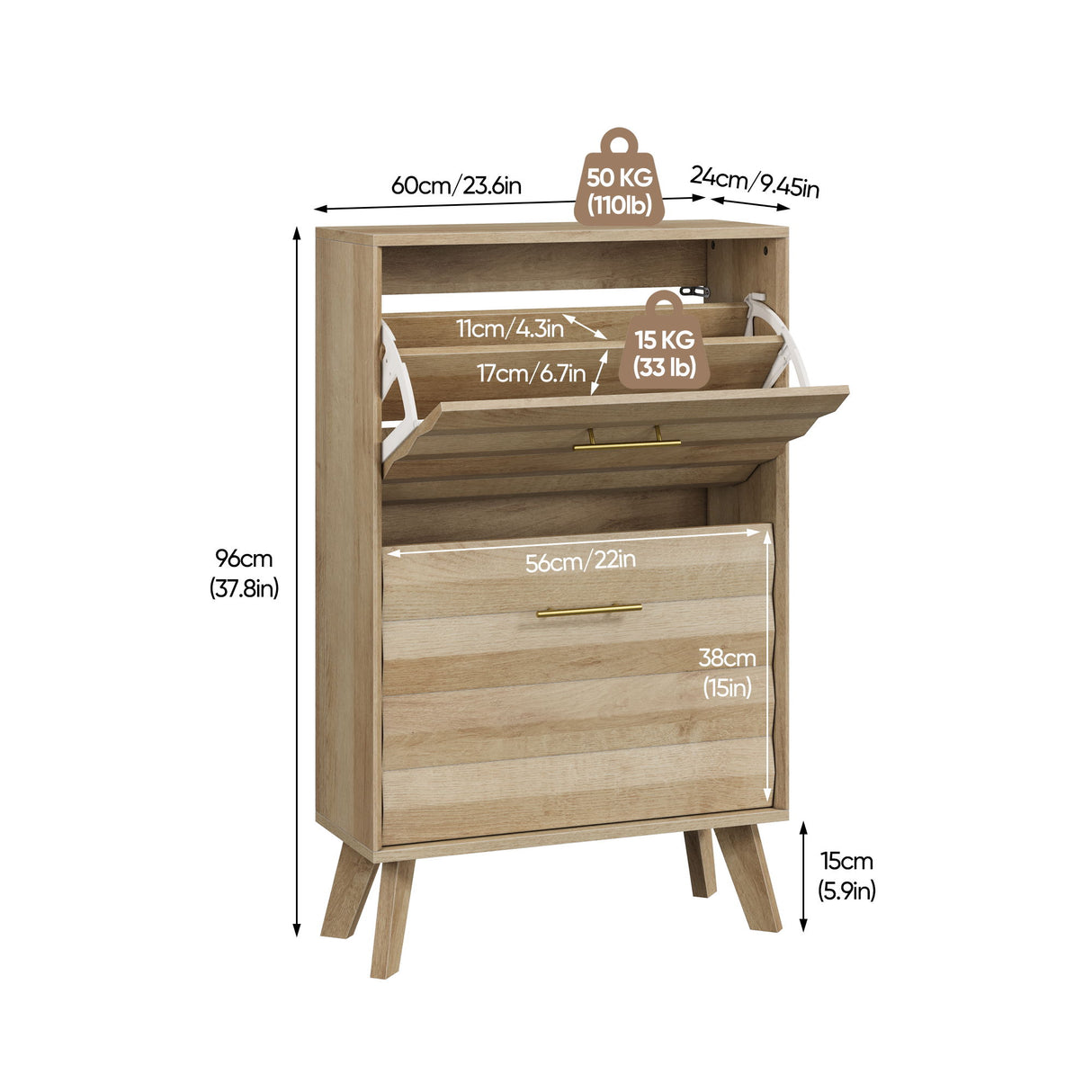 Flip Top Shoe Cabinet