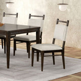 Upholstered Side Chairs (Set of 2) - Dark Walnut