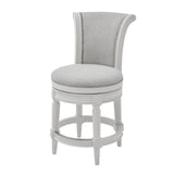 Swivel Barstool With High-Back