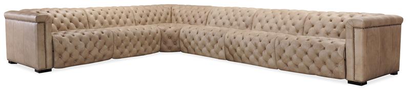 Savion Grandier 6-Piece Sectional with Power Recline & Power Headrest - SS434-G6PS-082
