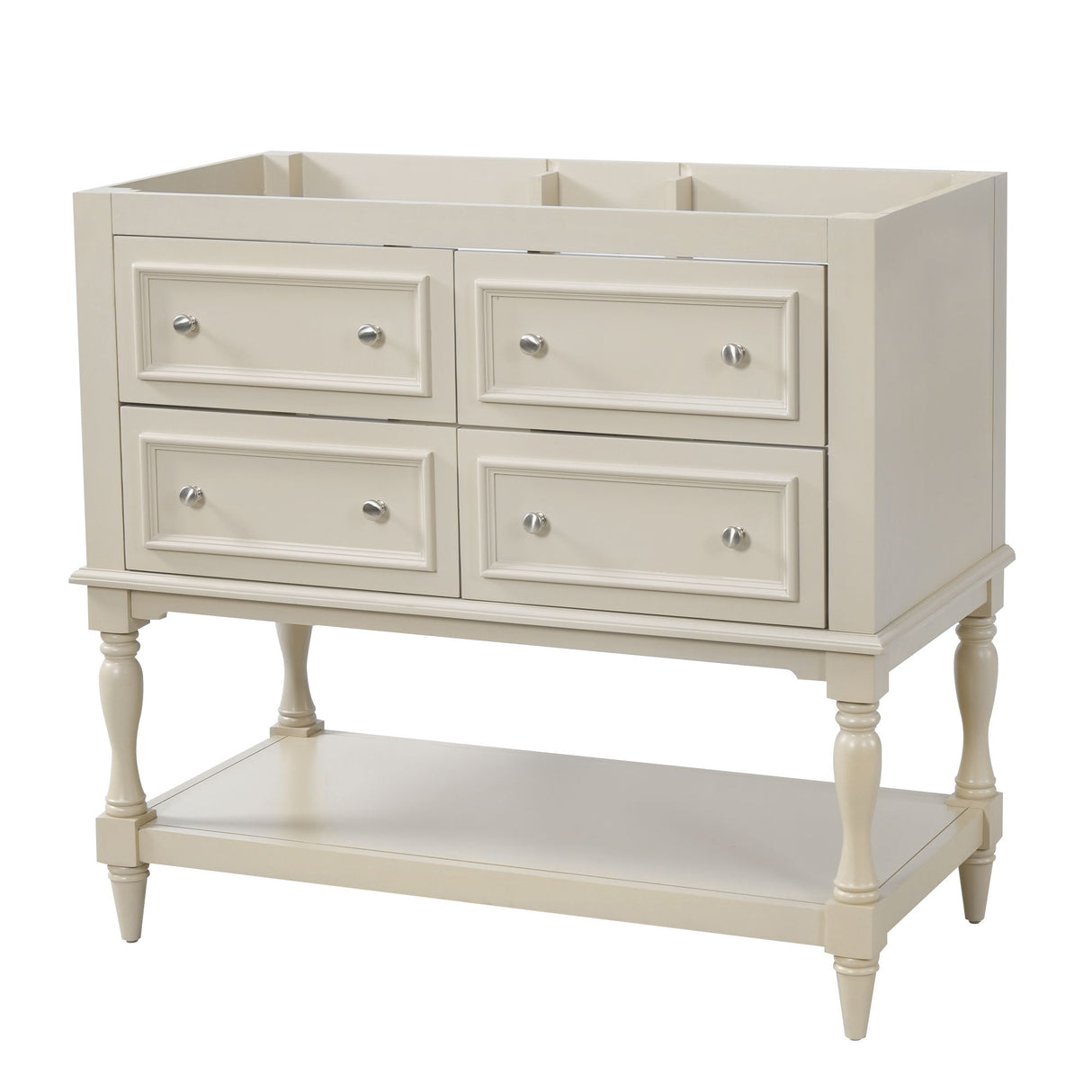 Modern Bathroom Vanity Cabinet With 4 Drawers